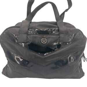 Lululemon Black Urban Sanctuary Travel Gym Work Bag